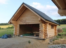 Dobudowy garaże z drewna do domów z bali